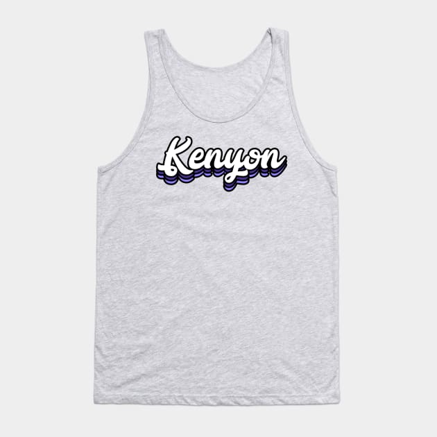 Kenyon - Kenyon University Tank Top by Josh Wuflestad
